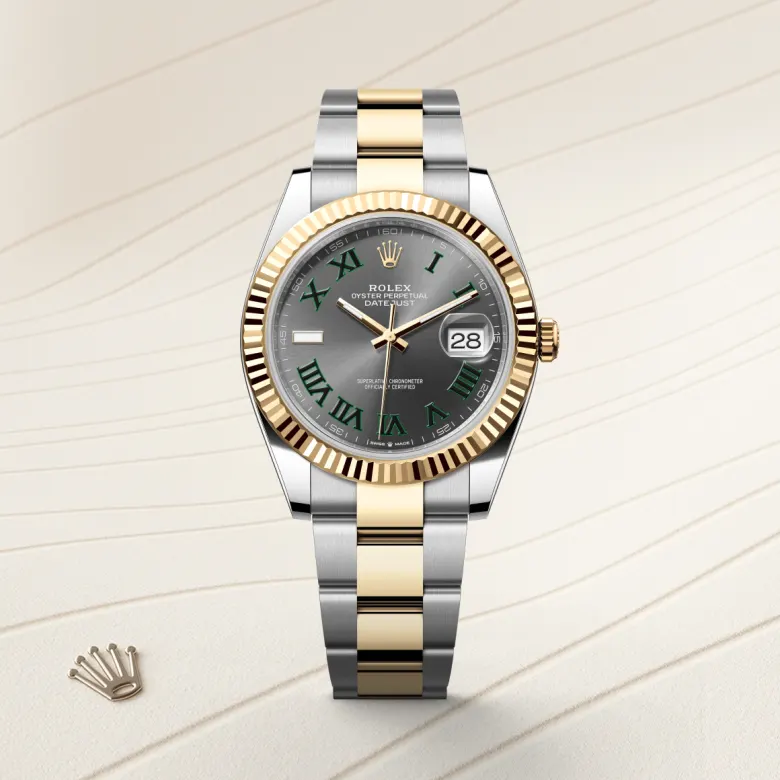 Rolex Datejust 41 Oyster, 26 mm, čelik Oystersteel i žuto zlato, Rebrasti m126333-0019 at Malalan.webp