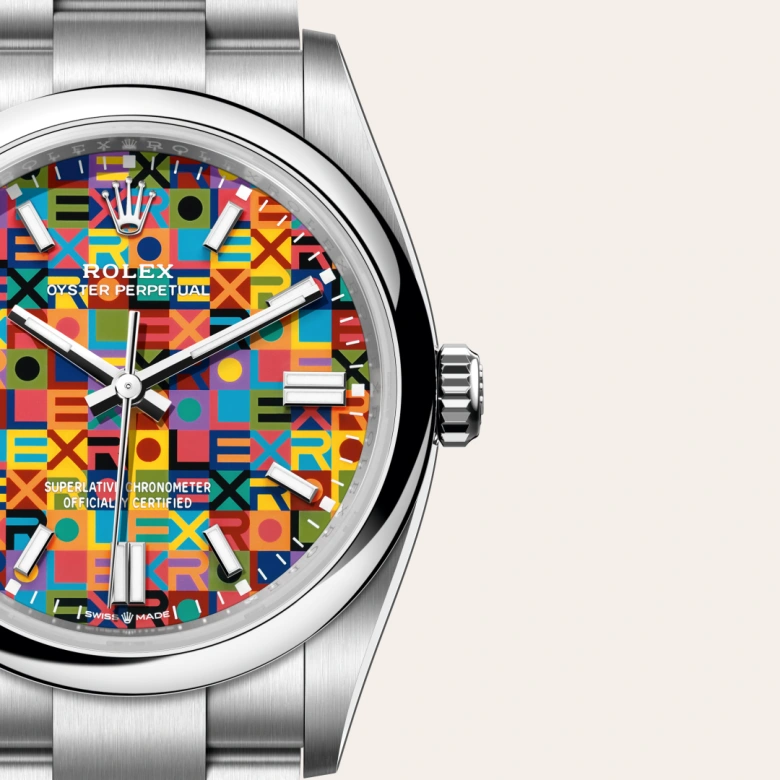 Rolex Oyster Perpetual 36 Oyster, 36 mm, Oystersteel, Domed m126000-0016 at Malalan.webp