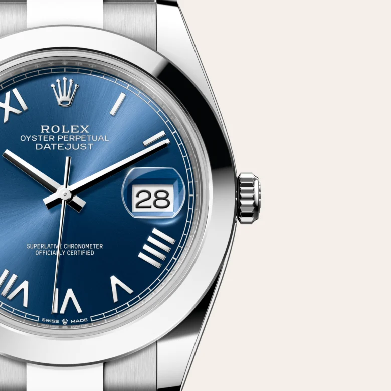 Rolex Datejust 41 Oyster, 40 mm, čelik Oystersteel, Glatki m126300-0029 at Malalan.webp