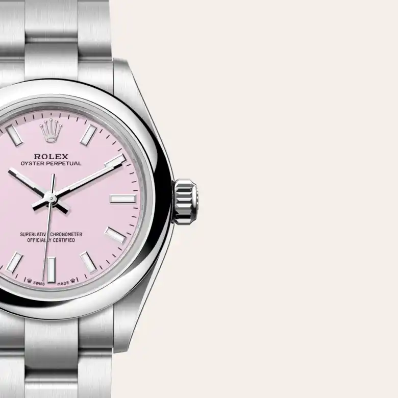 Rolex Oyster Perpetual 28 Oyster, 28 mm, Oystersteel, Domed m276200-0009 at Malalan.webp