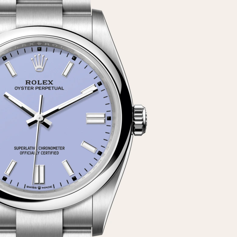 Rolex Oyster Perpetual 36 Oyster, 36 mm, Oystersteel jeklo, Izbočena m126000-0013 pri Malalanu.webp