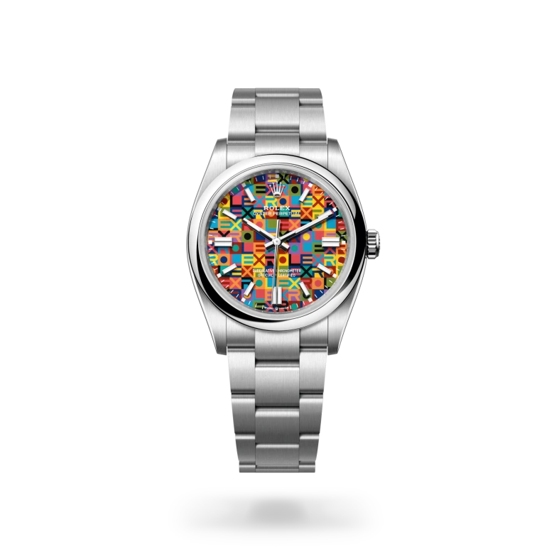Rolex Oyster Perpetual 36 Oyster, 36 mm, Oystersteel, Domed m126000-0016 at Malalan.webp