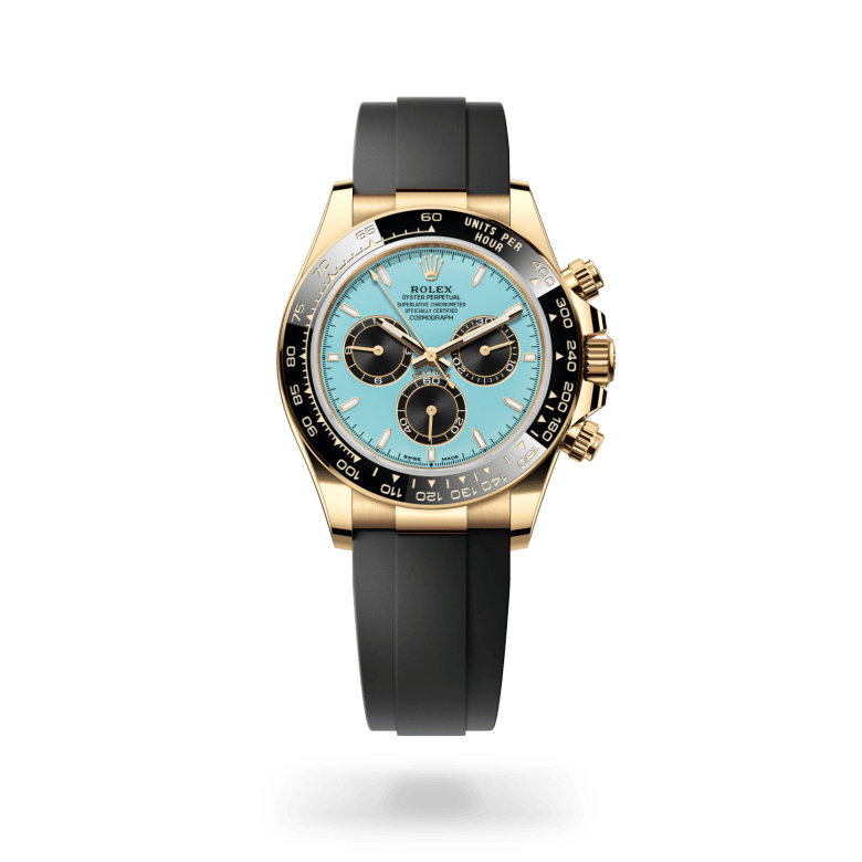 Rolex Cosmograph Daytona Oyster, 40 mm, rumeno zlato, Črna keramična Cerachrom luneta v enem delu z oblikovano tahimetrično skalo m126518ln-0014 pri Malalanu.webp