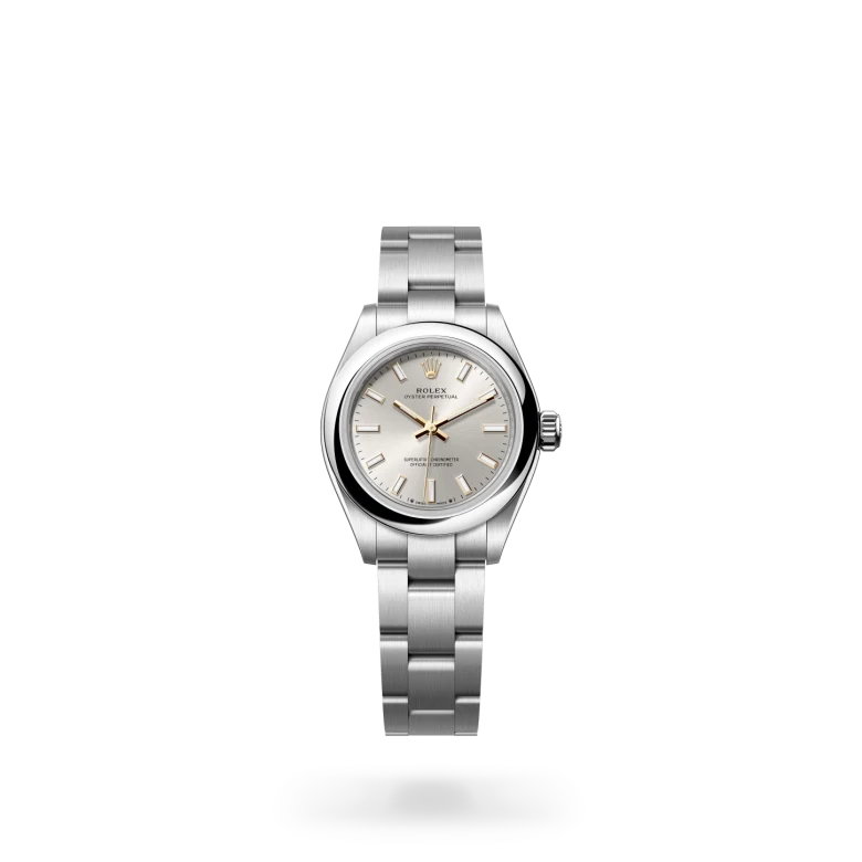 Rolex Oyster Perpetual 28 Oyster, 28 mm, Oystersteel, Domed m276200-0001 at Malalan.webp