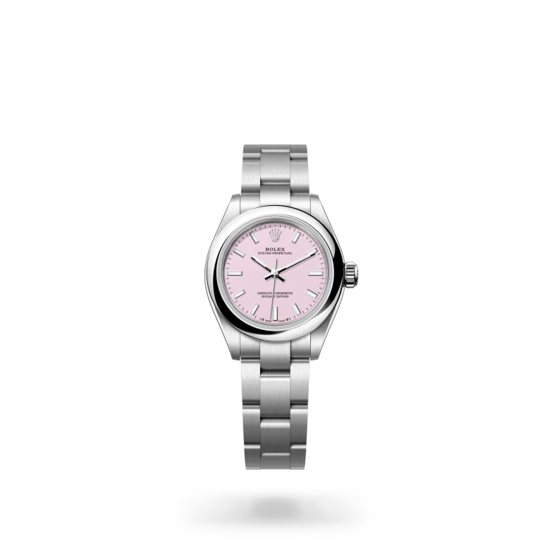 Rolex Oyster Perpetual 28 Oyster, 28 mm, Oystersteel, Domed m276200-0009 at Malalan.webp