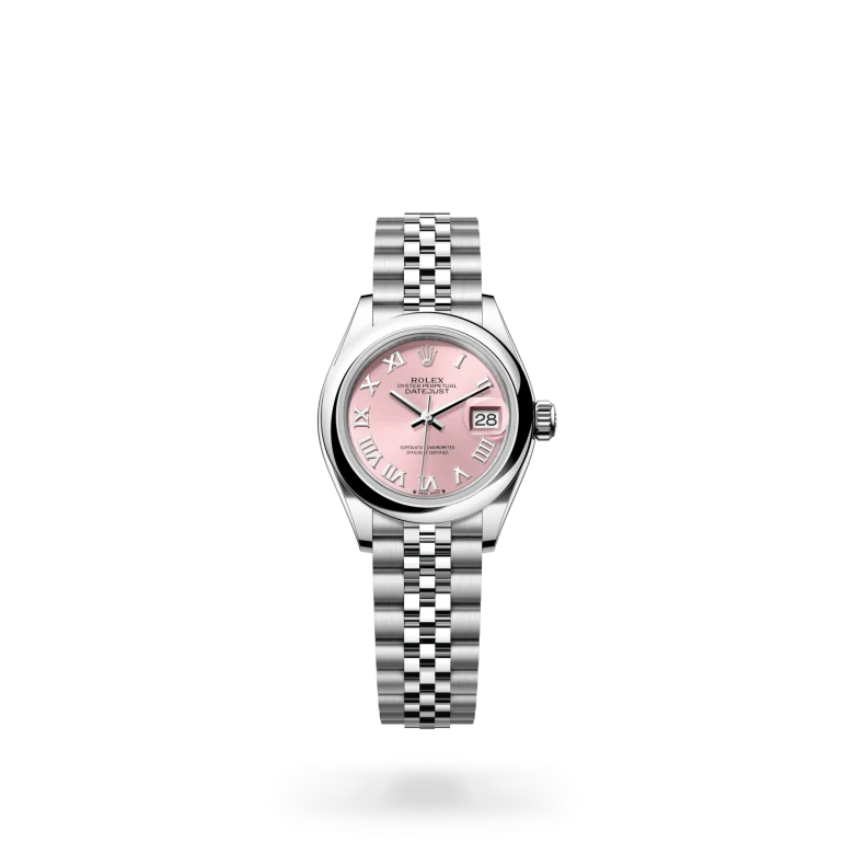 Rolex Lady-Datejust Oyster, 28 mm, Oyster čelik, Zaobljene m279160-0013 at Malalan.webp