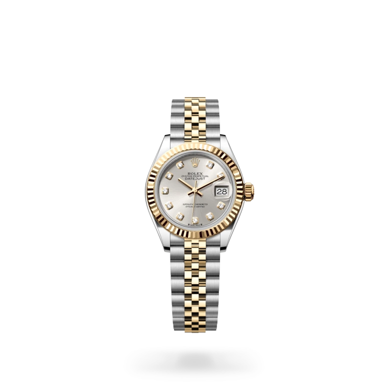 Rolex Lady-Datejust Oyster, 26 mm, čelik Oystersteel i žuto zlato, Rebrasti m279173-0007 at Malalan.webp